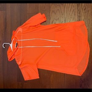 neon orange cover up